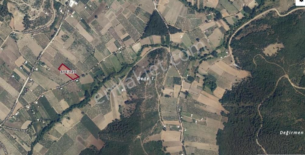 Gölcük Mahallesinde 4209 M2 Tek Tapu Fırsat Arazi - Görsel 13