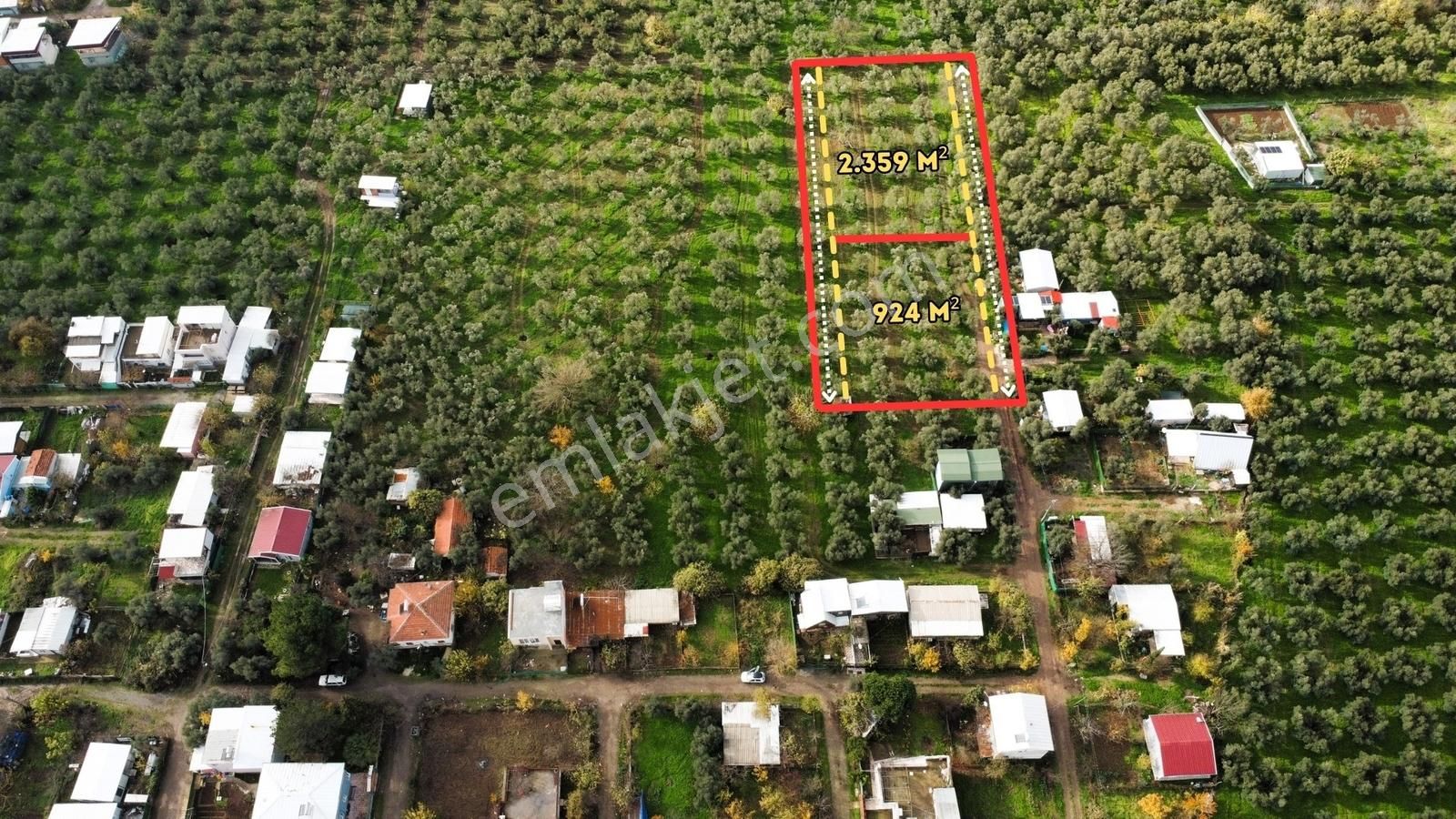 Gemlik/gençali Köyünde 2359m2 Togg Karşısı Satılık Tarla - Görsel 4
