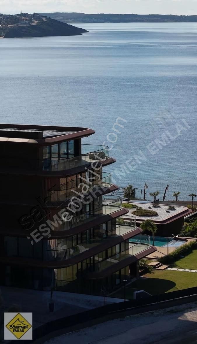 Çeşme Ayasaranda Köşe Ön Cephe Full Deniz Eşsiz Manzara Daire - Görsel 28