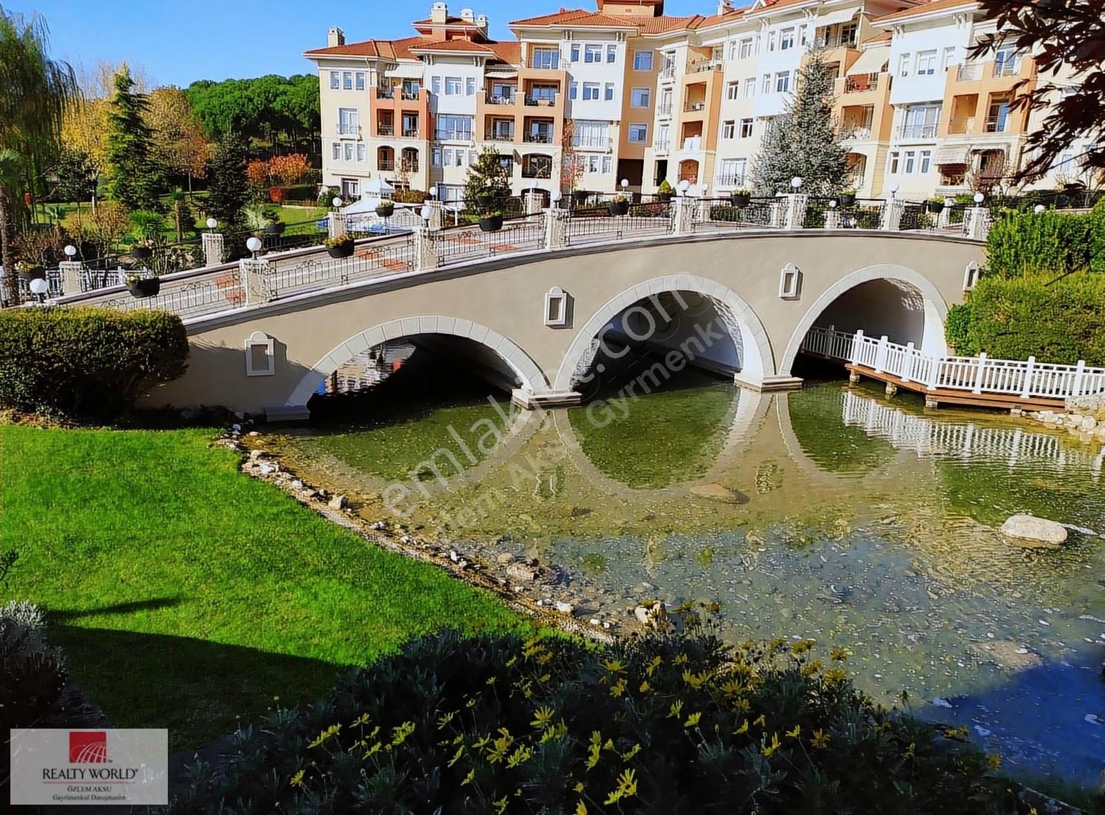 Özlem Aksu..rapsodi Evleri Geniş Bahçeli Satılık 2+1 Köşe Daire - Görsel 34