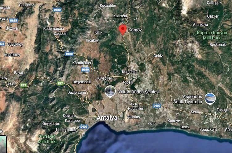 Karaöz 'de Önü Açık Manzaralı Fırsat Satılık Arsa - Görsel 11