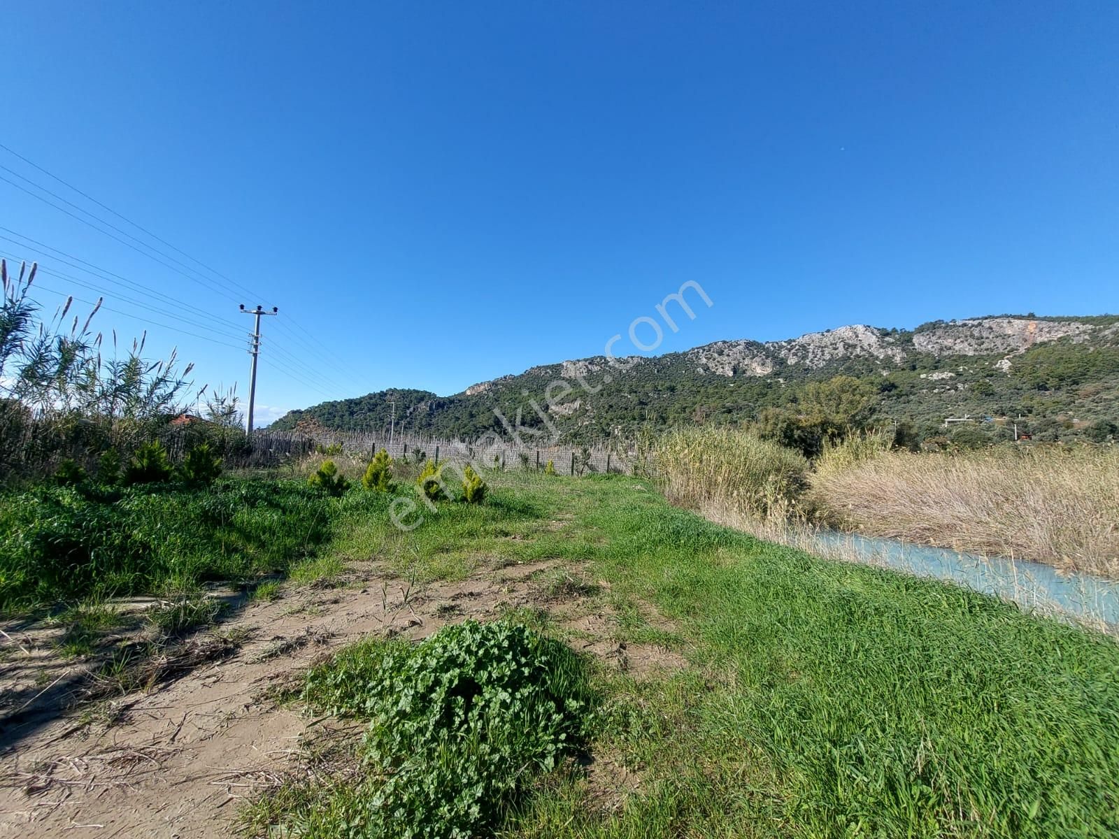 Ortaca Fevziye De Kükürtlü Sıcak Suya Sıfır Yatırıma Uygun 7 350 M2 Arazi Satılık - Görsel 9