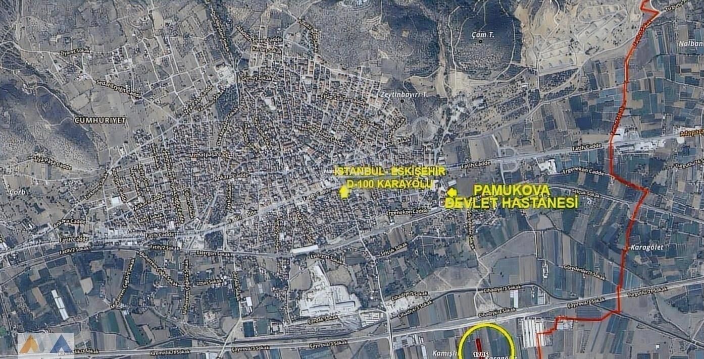 Sakarya Pamukova'da Hızlı Trene Yakın Satılık Tarla - Görsel 5