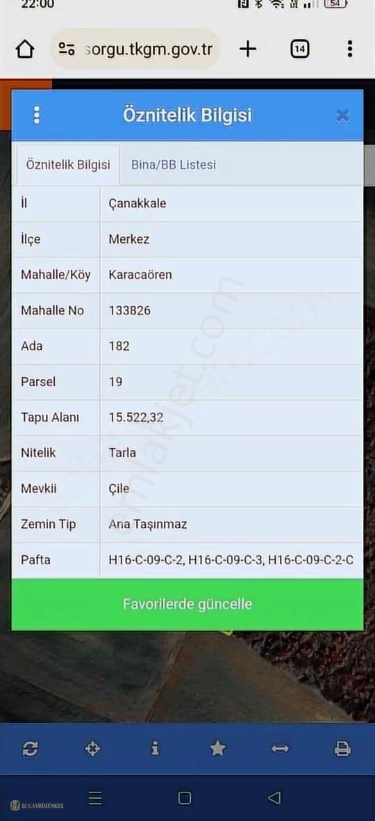 Karacaörende İmarlı Alana Çok Yakın Yatırımlık Fırsat Arazi - Görsel 6
