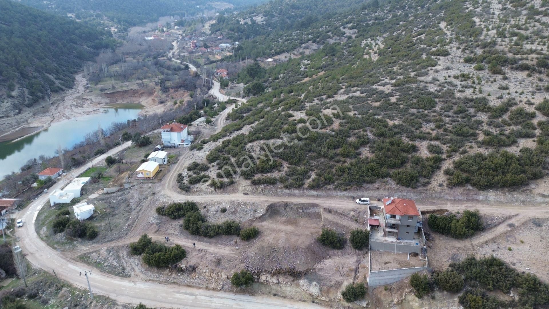 Korkuteli Yeltende Baraj Ve Köy Manzaralı 501 M2 Konut İmarlı Arsa - Görsel 9