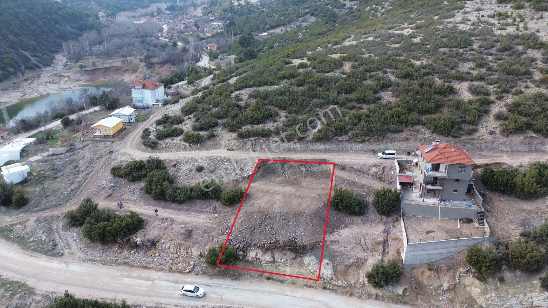 Korkuteli Yeltende Baraj Ve Köy Manzaralı 501 M2 Konut İmarlı Arsa - Görsel 4