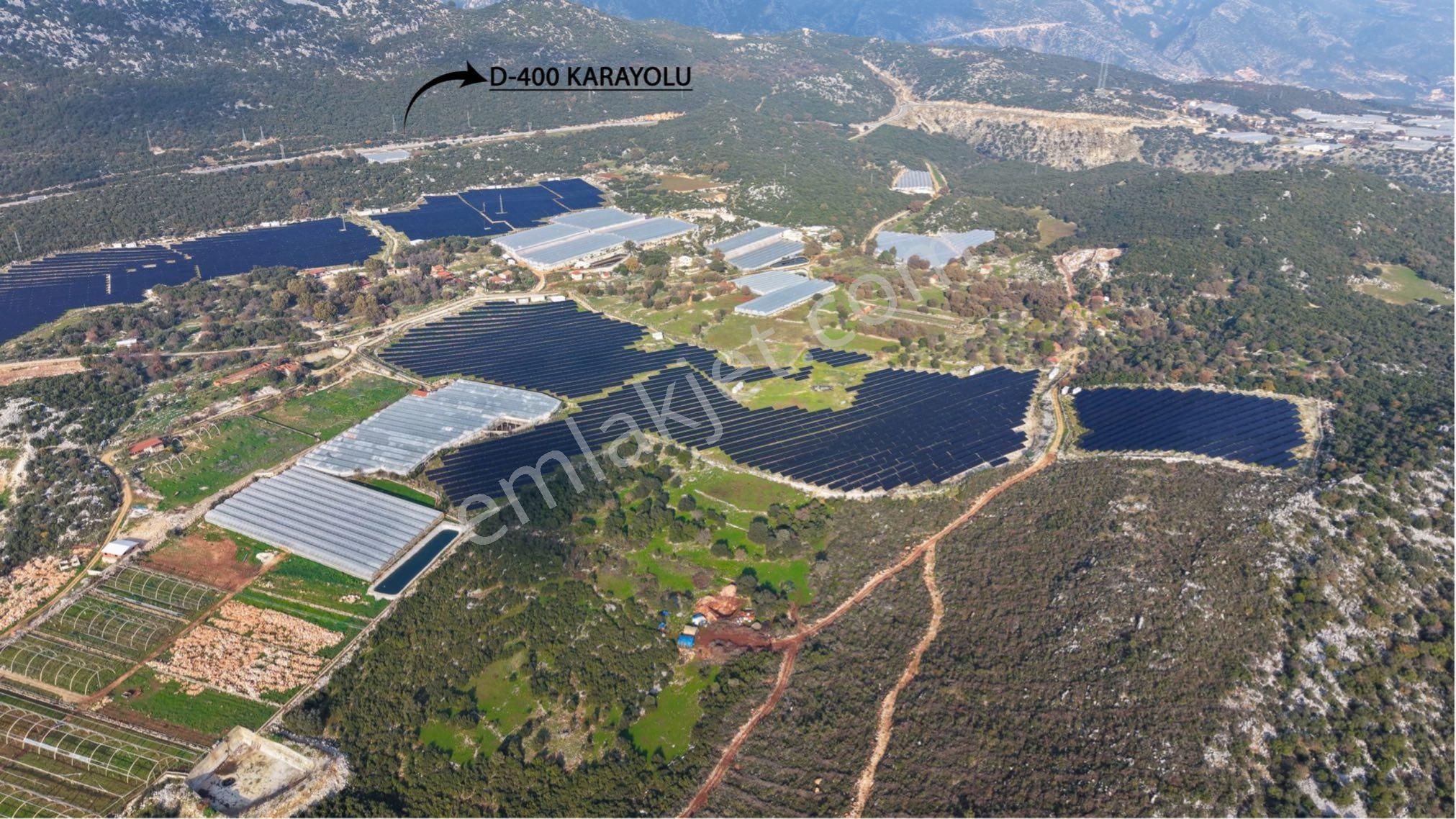 Antalya Demre Gürses Mahallesi Satılık 8.030m2 Tarla - Görsel 3