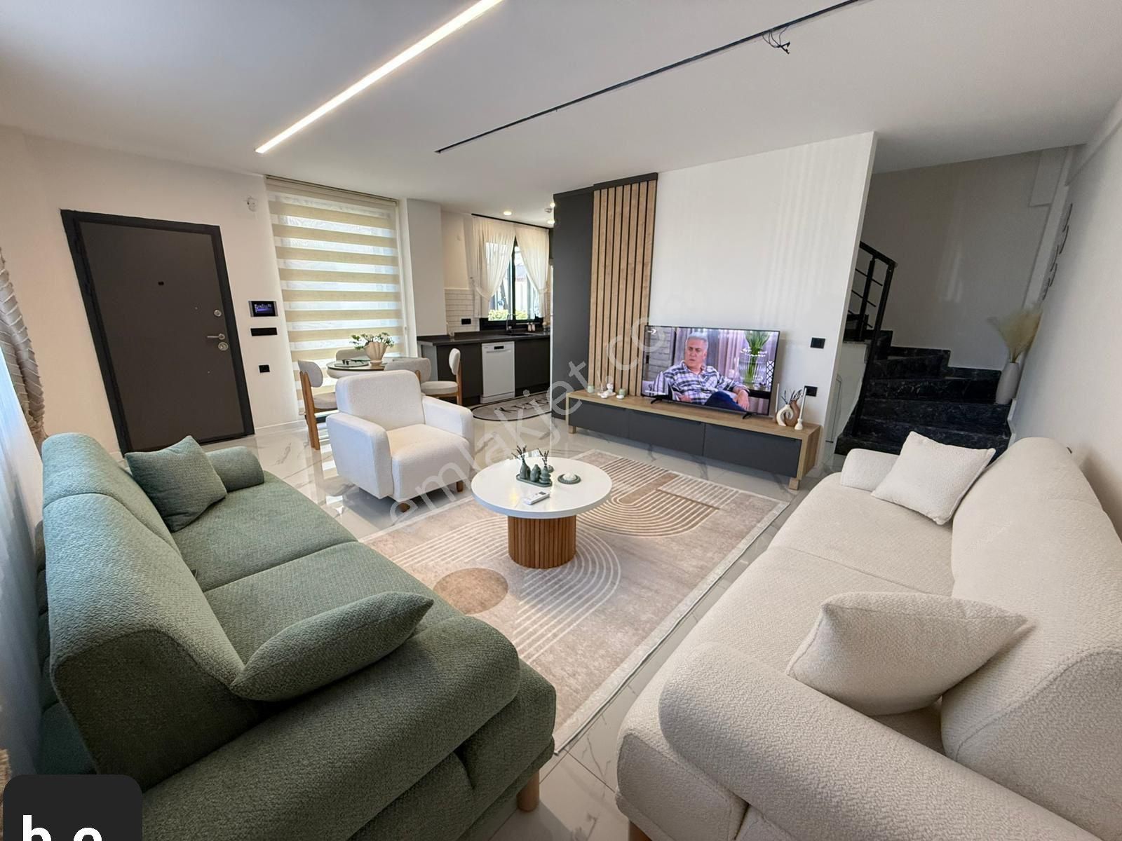 Didimde Site İçinde Full Eşyalı Villa - Görsel 18