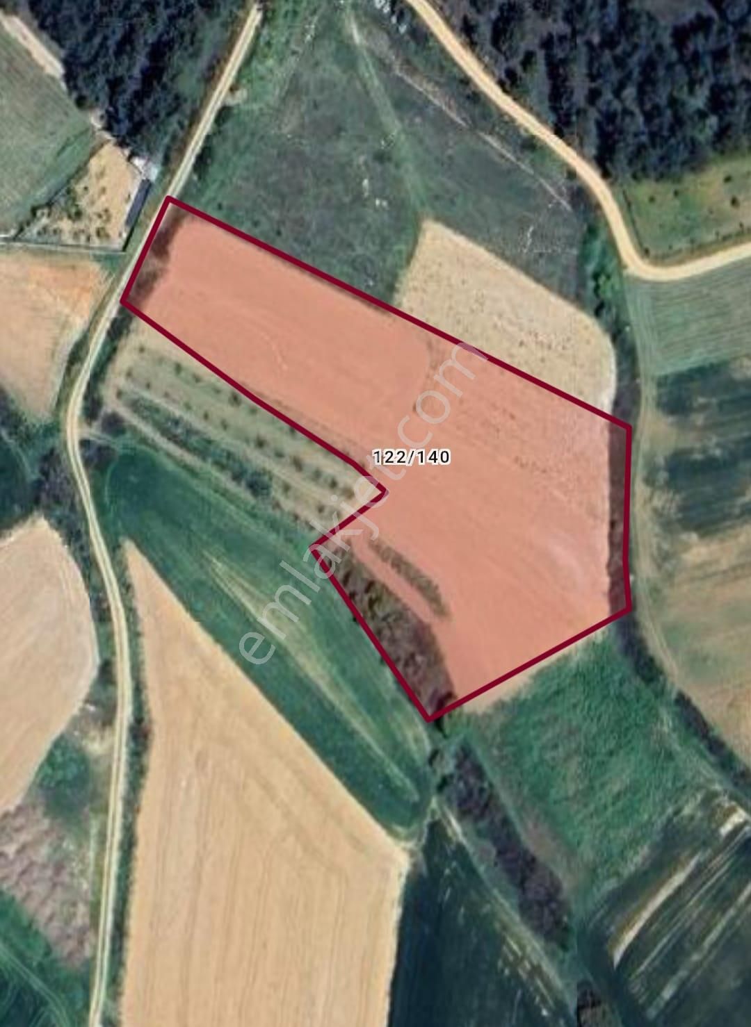 Bursa İnegöl Kozluca Mah 6.700m2 Çiftlik Yapımına Müsait Satılık Tarla