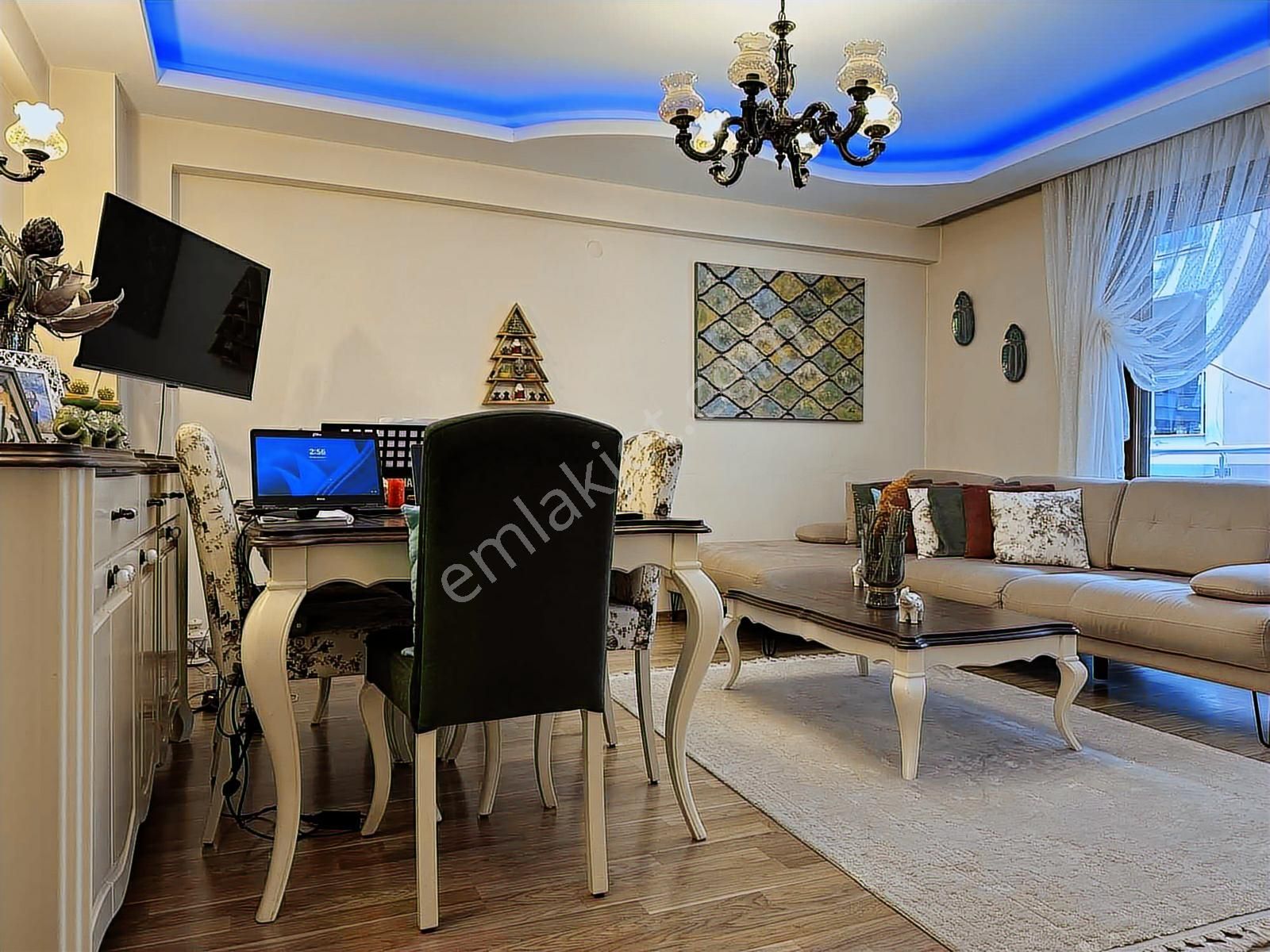 Demetten Çift Cepheli Arakat Doğalgazlı 3+1 Geniş Satılık Daire. - Görsel 12