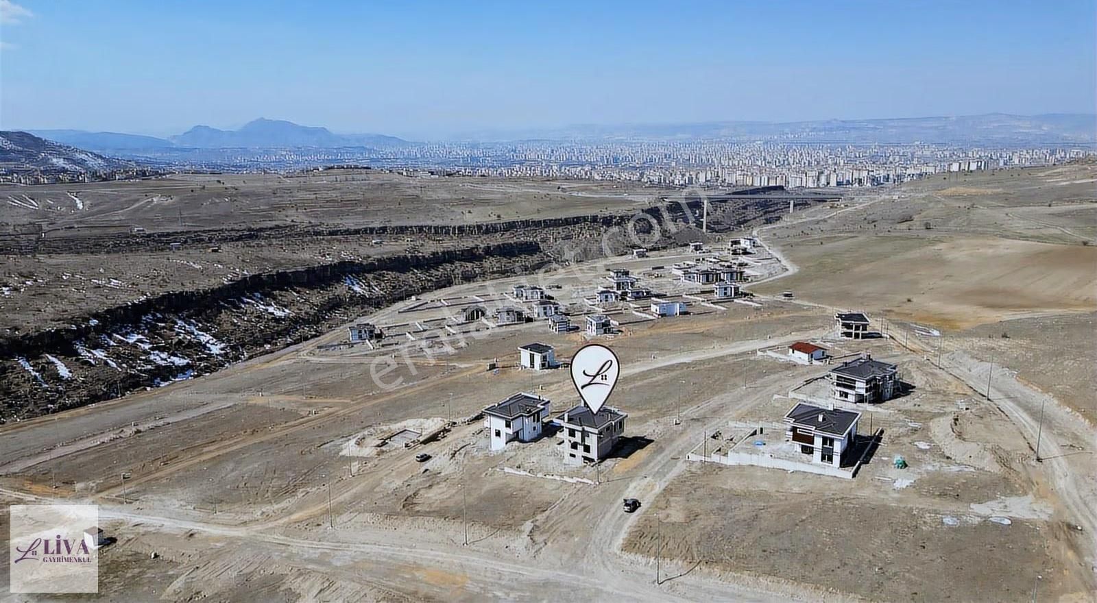 Liva'dan Kayseri Villalarında Şehir Manzaralı Villa - Görsel 21