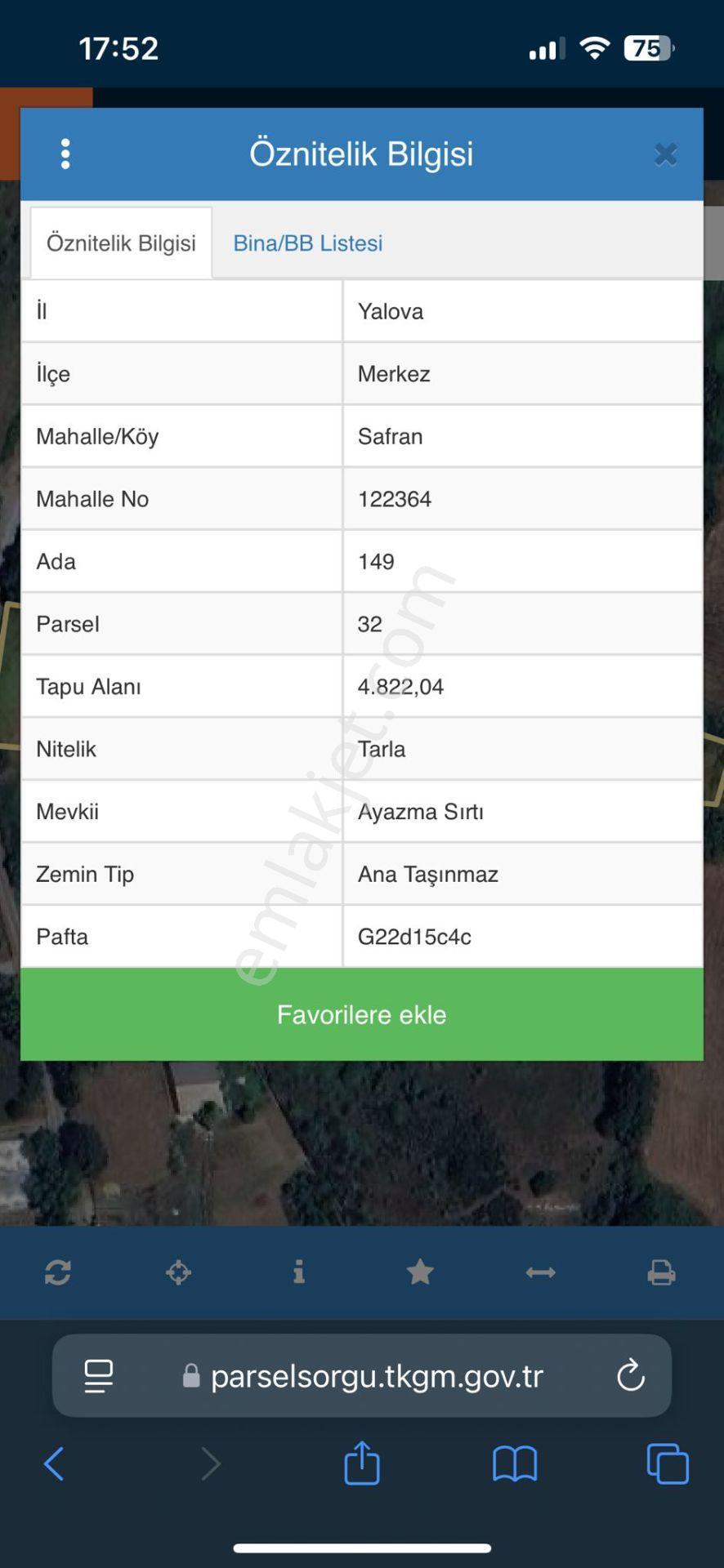 Yalova Safranyolu’nda Fırsat Yatırımlık Tarla - Görsel 2