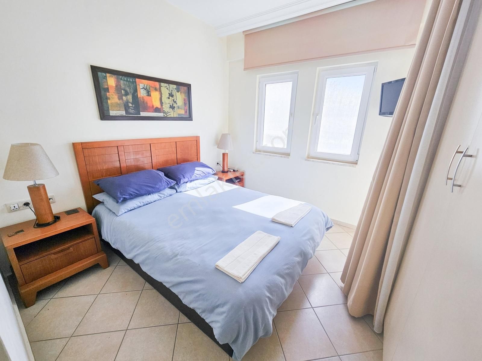 Bozbük Apollonium'da Satılık 2+1 Denize Yakın Full Eşyalı Daire - Görsel 27