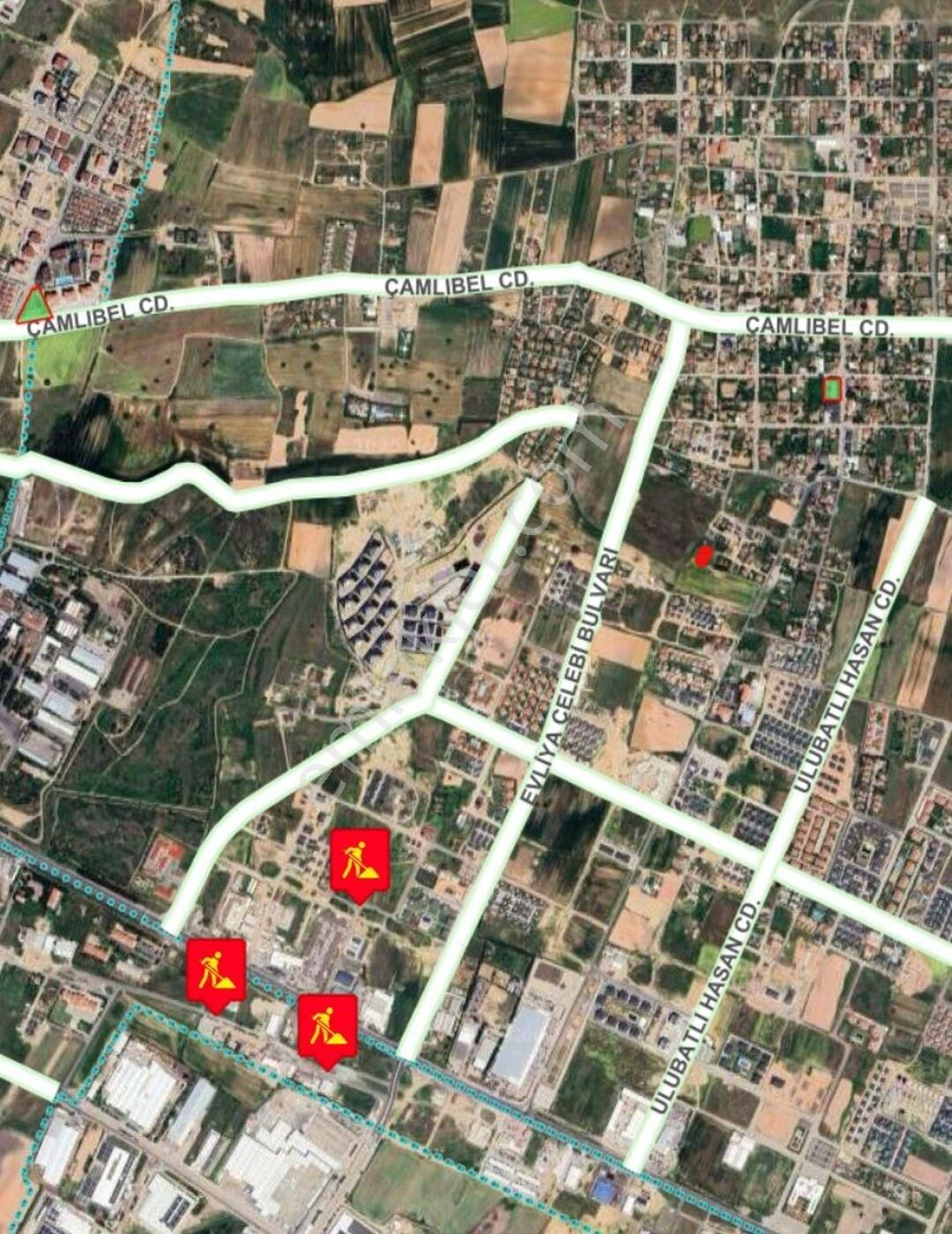 Çorlu Önerler Mahallesinde 665 M2 Satılık İmarlı Arsa