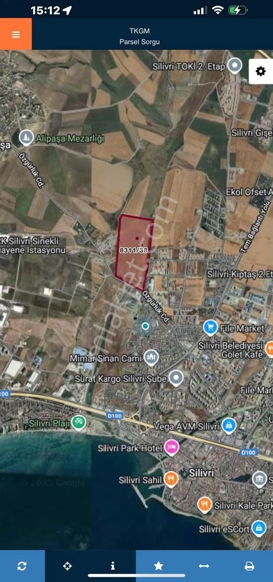 Silivri Merkez Toki 1.etap Yanı 306 M2 Parsel - Görsel 2