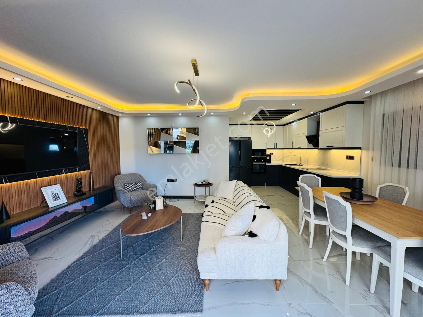 Didimde Satılık Havuzlu Ful Eşyalı İki Tane Bahçeli Lüks Villa - Görsel 5