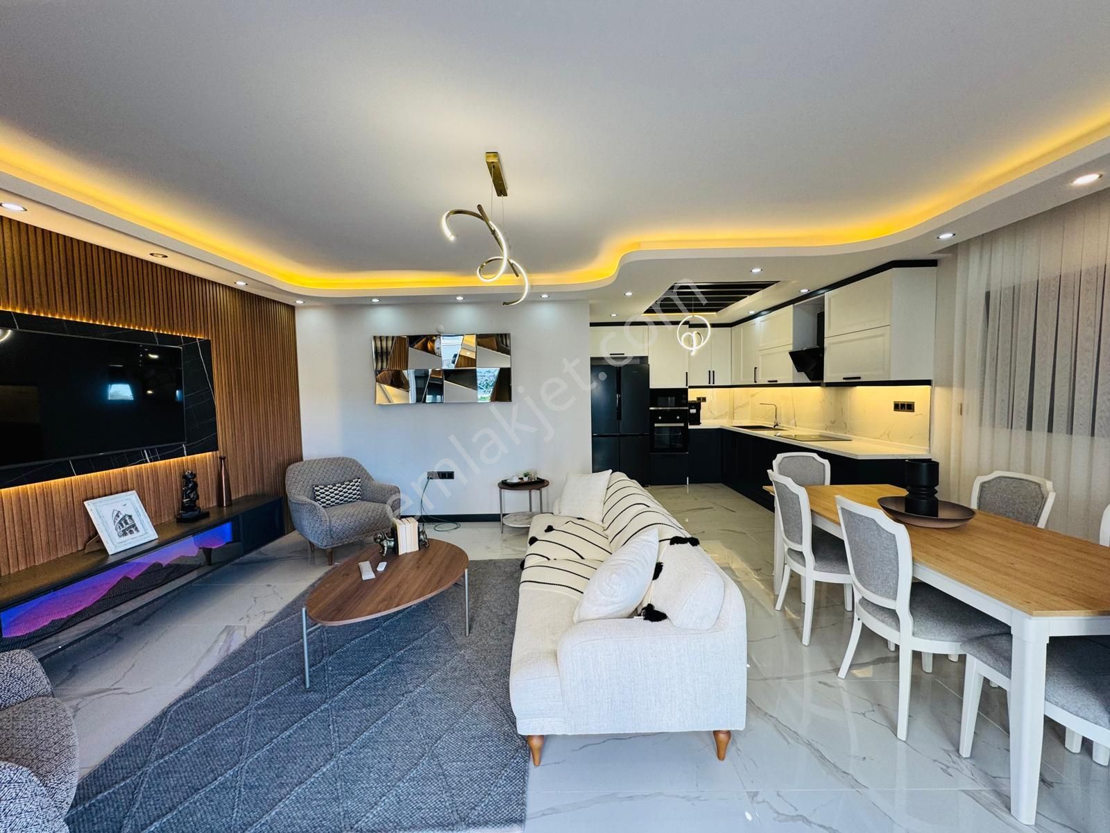 Didimde Satılık Havuzlu Ful Eşyalı İki Tane Bahçeli Lüks Villa - Görsel 26