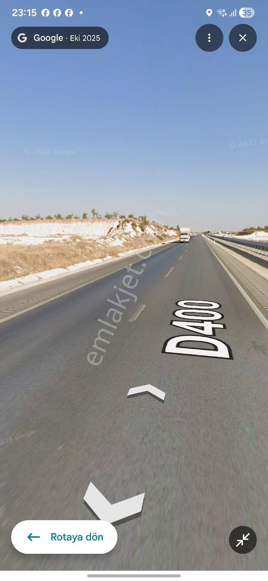 Nizip Antep Arası D400 Karayoluna Sıfır Tek Tapu Ticaret İçin Fırsat Yer - Görsel 4