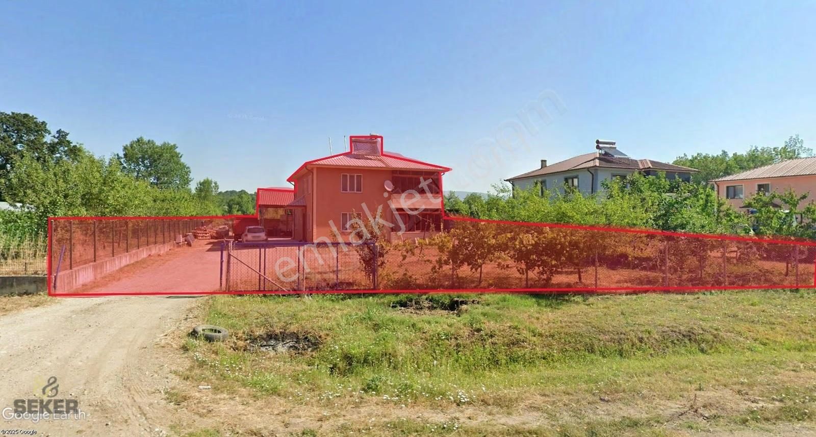 14-şeker Emlak Çakallık Mah.acil Satılık Uygun1800m2 Çiftlik Evi - Görsel 2