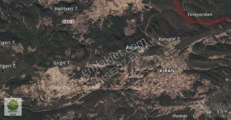 Muğla Menteşe Kıran Mahallesinde Yatırıma Uygun Tarla...yaz - Görsel 2