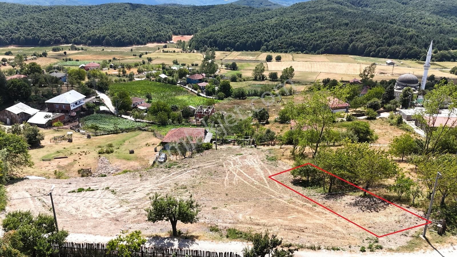 İznik Hacıosman'da Doğa Manzaralı, Havadar 323 M2 İmarlı Arsa - Görsel 22