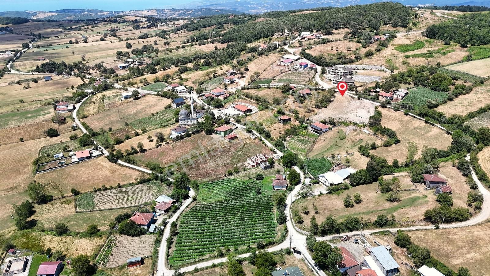 İznik Hacıosman'da Doğa Manzaralı, Havadar 323 M2 İmarlı Arsa - Görsel 6