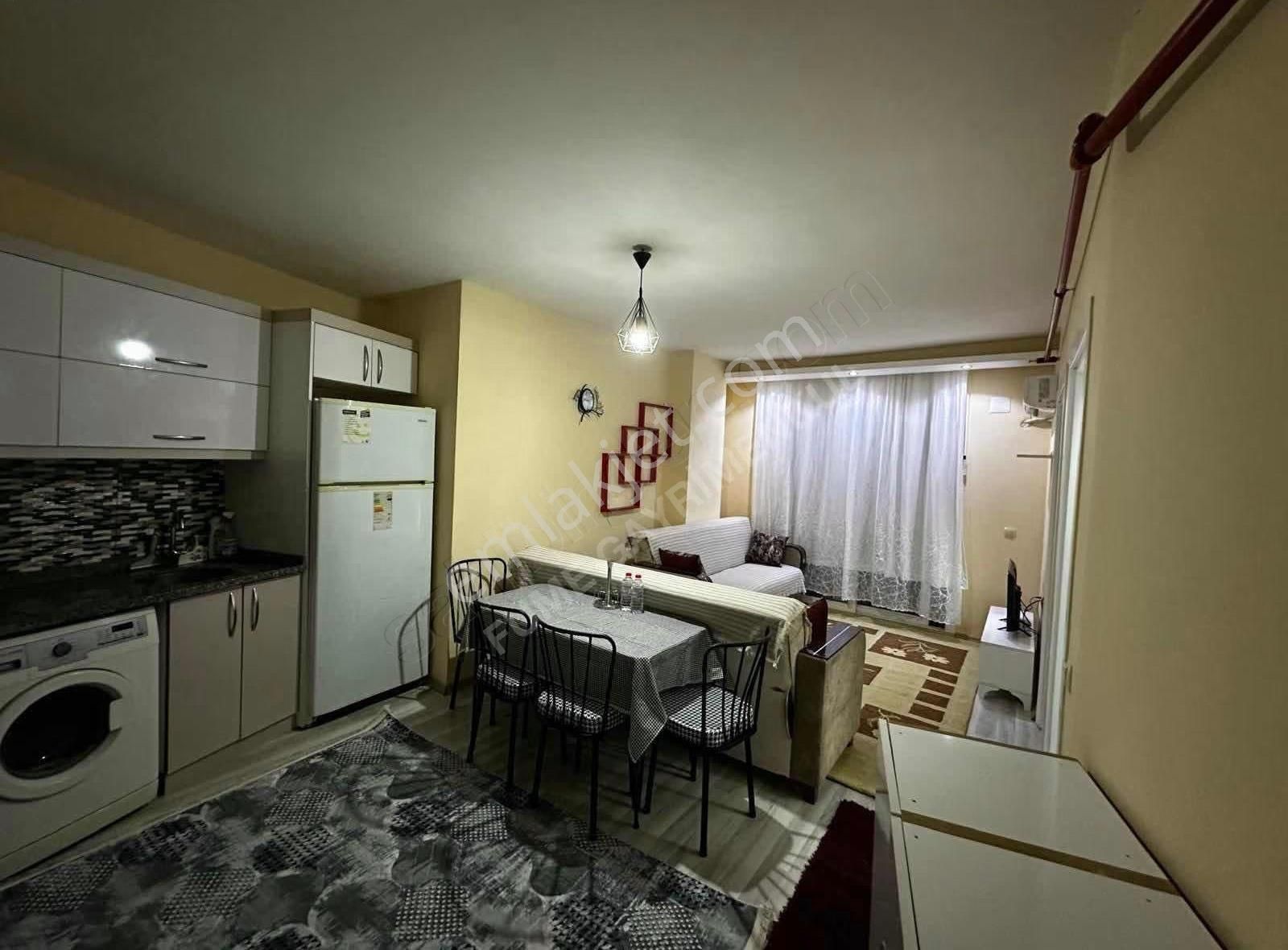 Fume'den Çiflikköyde Eşyalı Geniş 1+ 1 Kiralık Daire