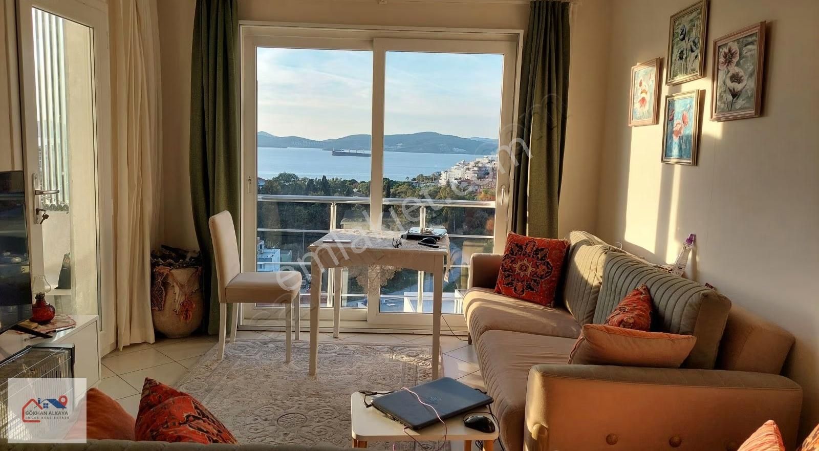 Muğla Güllük Satılık Deniz Manzaralı Yazlık 2+1