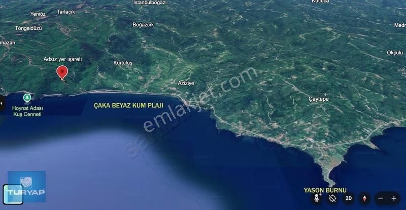 Hoynatın Seyir Terası Yason Manzaralı Satılık 4.645 M2. Bahçe. - Görsel 4