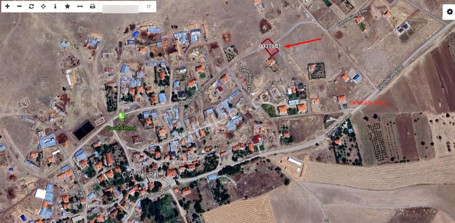 Gölbaşı Çayırlı'da İmarlı | 782 M² Tek Tapu | Altyapı Hazır | Yatırımlık