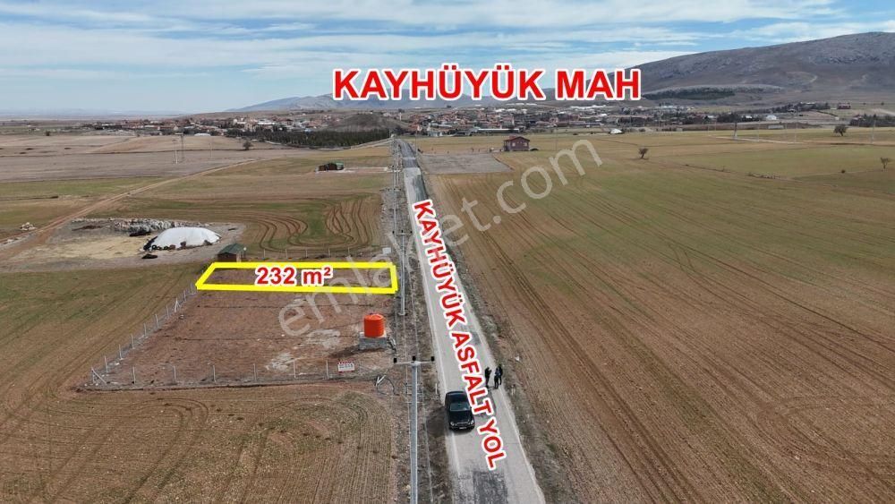 Konya / Meram / Kayhüyük Mahallesinde 232 M² İntikal Tapulu Tarla - Görsel 4