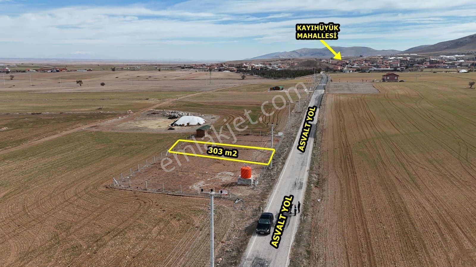Konya / Meram / Kayhüyük Mahallesinde 232 M² İntikal Tapulu Tarla - Görsel 5