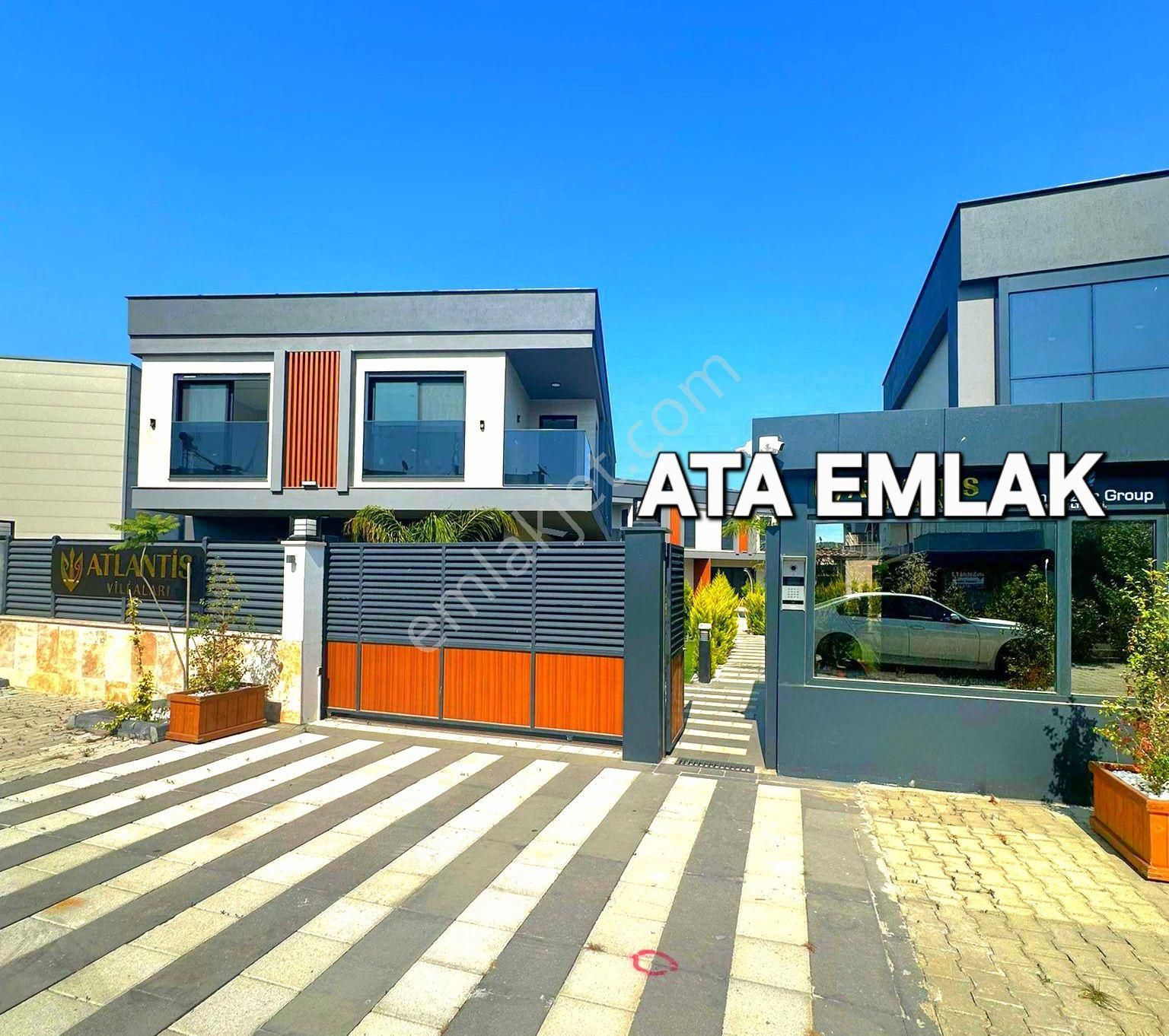 Ata Emlak'tan Plaja Ve Avm'lere Yakın Havuzlu Sitede Sıfır Villa - Görsel 5