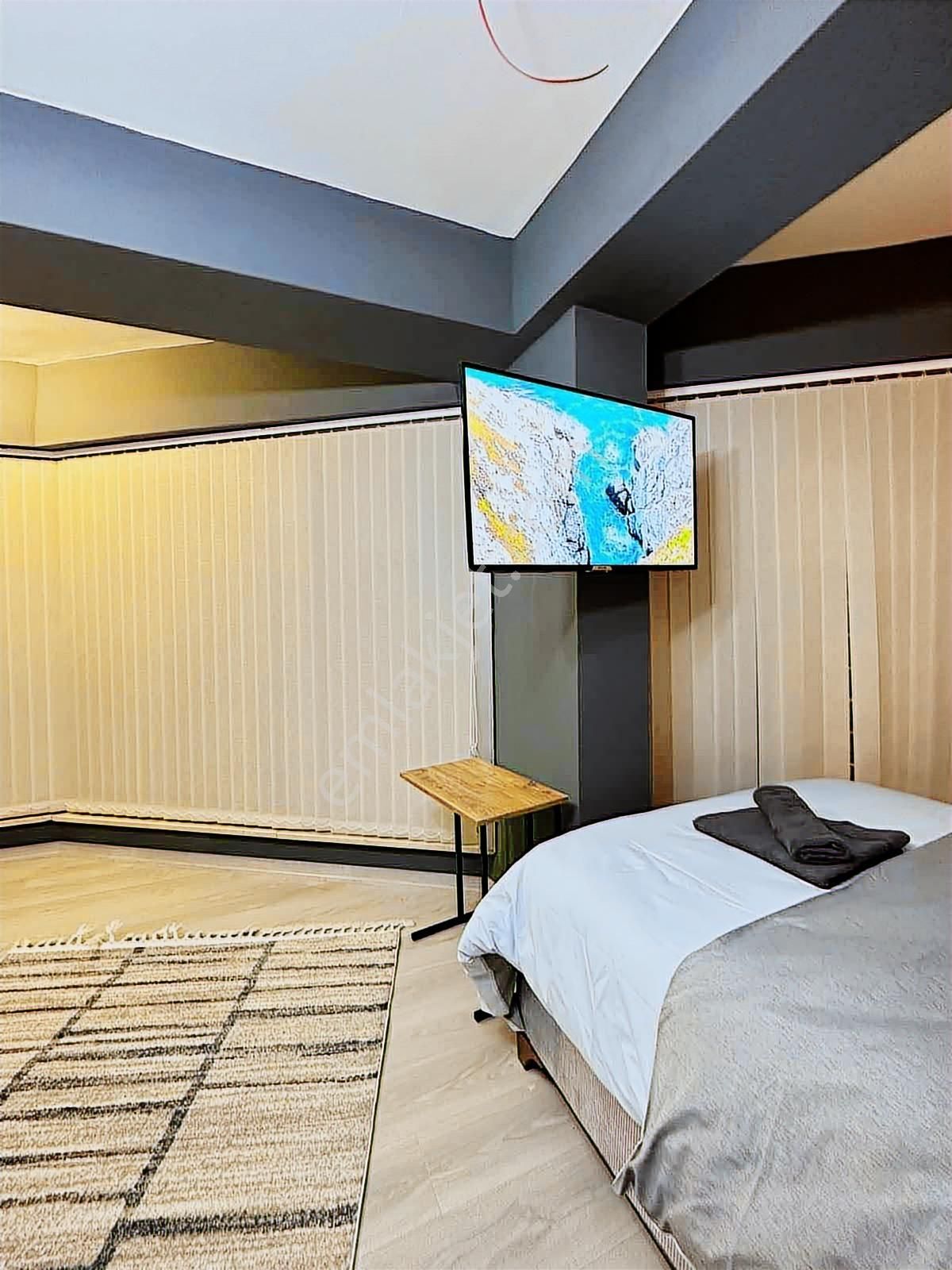 Merkezi Konumda Kiralık 1+0 Eşyalı Daireler Mutfaklı Klimalı - Görsel 30