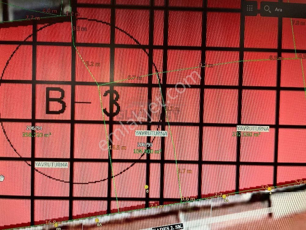 Güvenay - Çorum Kadeş Meydanı Yanı Satılık Ticari İmarlı Arsa