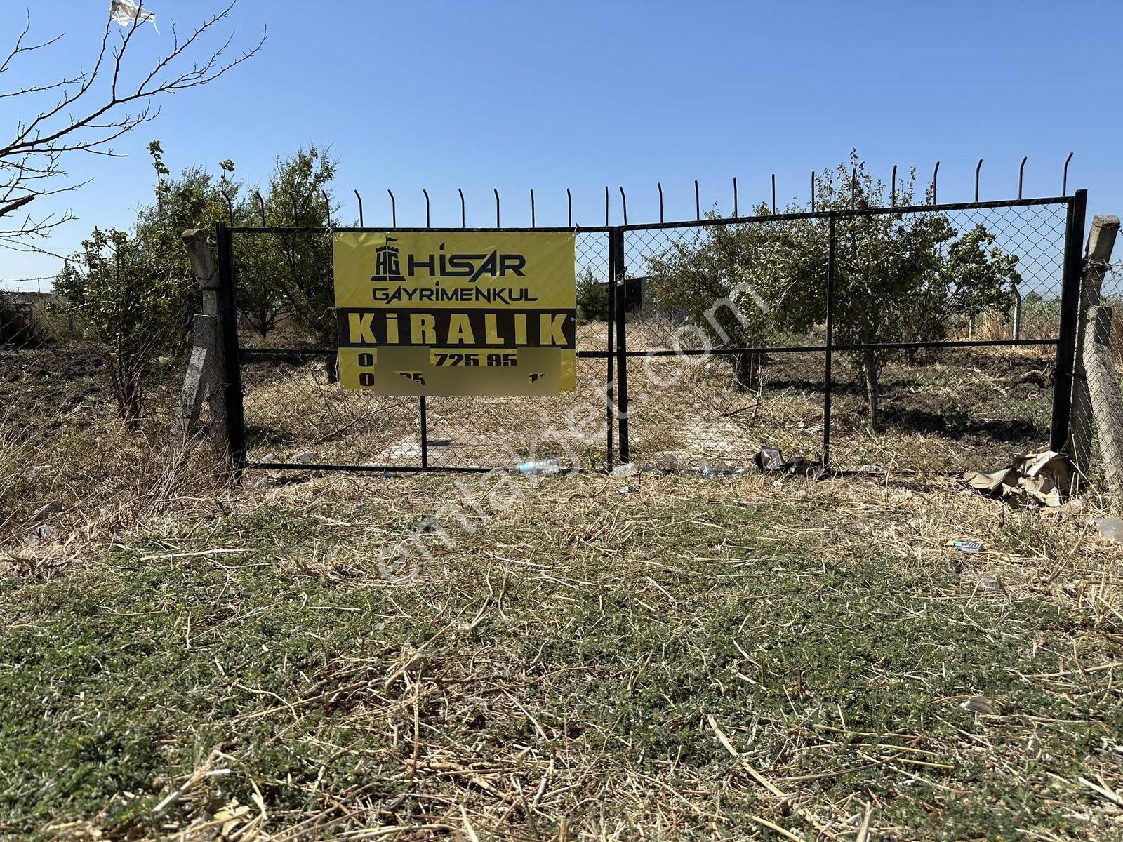 Karacabey Bandırma Yolu Üzer Ana Yola Cephe Kiralık Hobi Baçesi