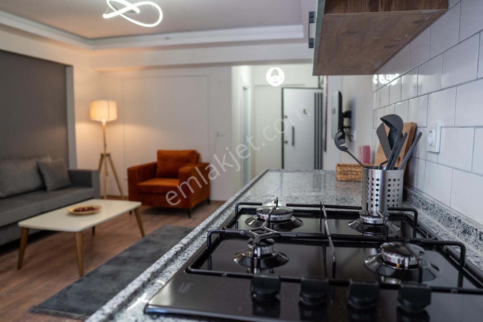 Expert'ten Görüklede Satılık Sıfır Eşyalı 1+1 Daire - Görsel 22