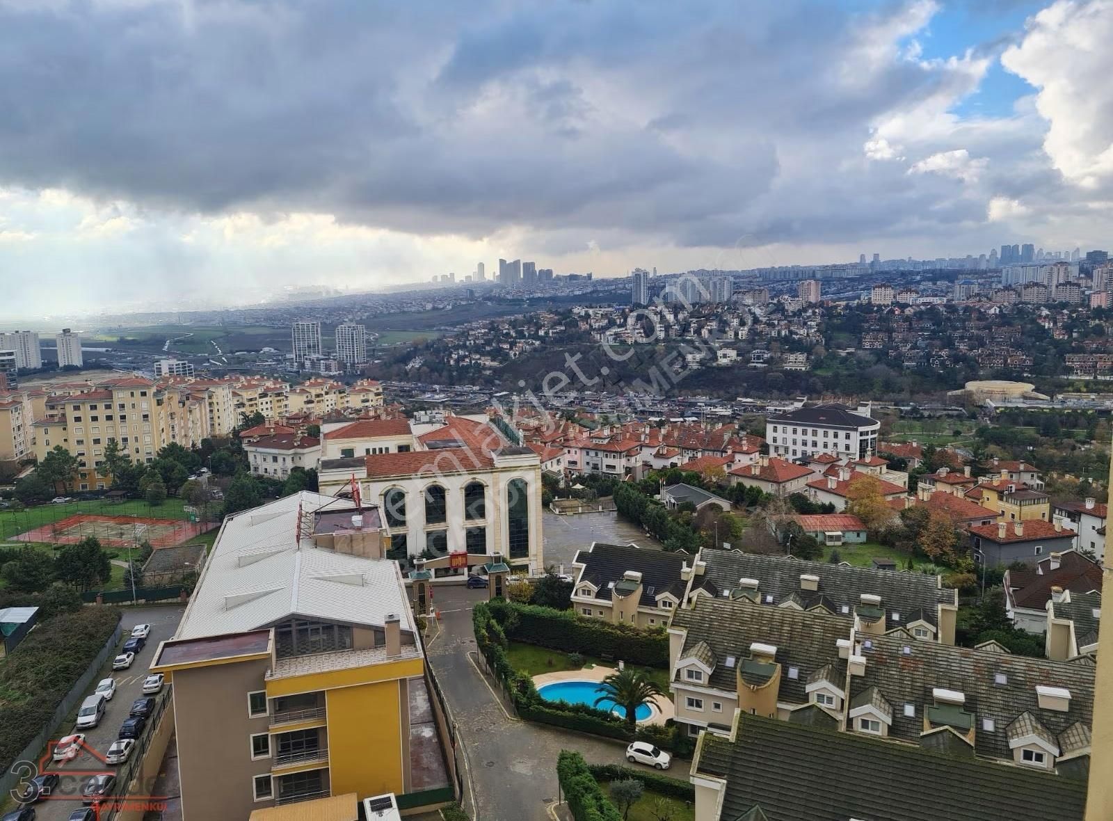 Bahçeşehir Uphıll Court Boş 1+1 Satılık Daire - Görsel 11