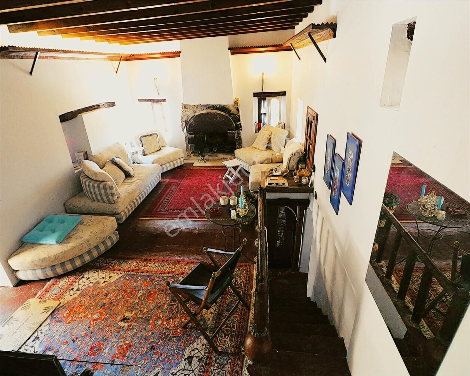 Gümüşlük Eski Karakaya Köyü'nde, Deniz Manzaralı Satılık Taş Ev - Görsel 3