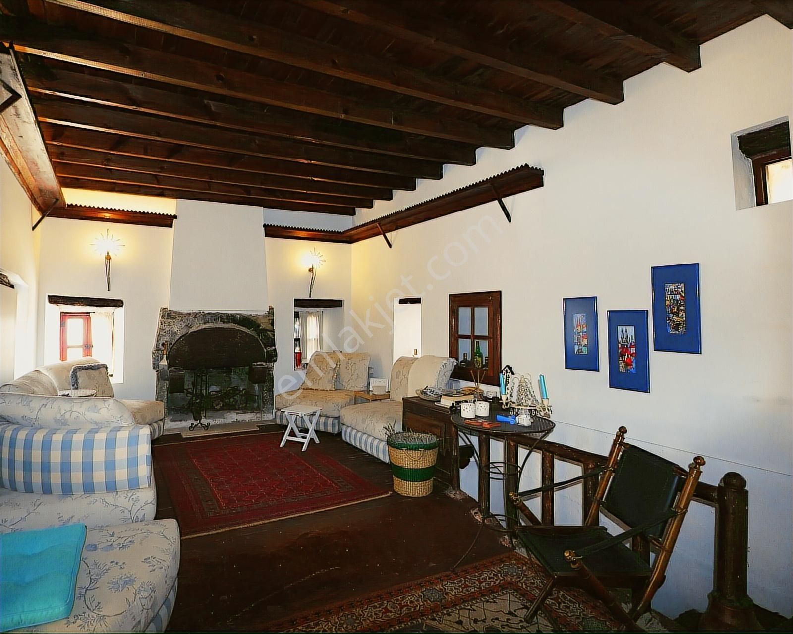 Gümüşlük Eski Karakaya Köyü'nde, Deniz Manzaralı Satılık Taş Ev - Görsel 4