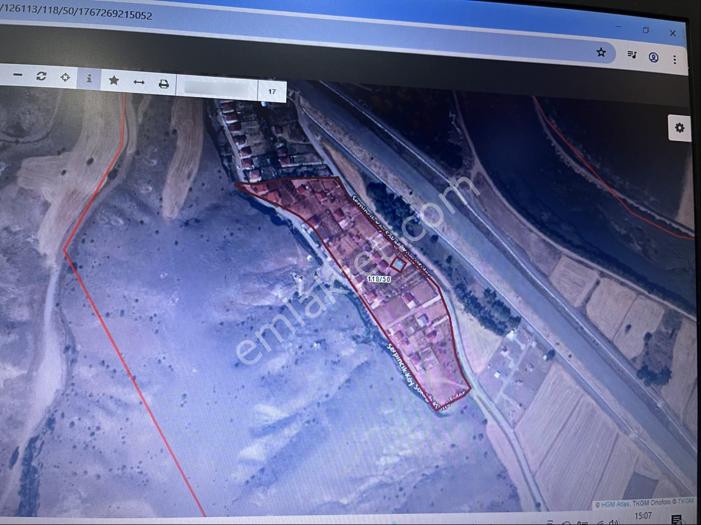 Serpinçikte Bahce Ueri