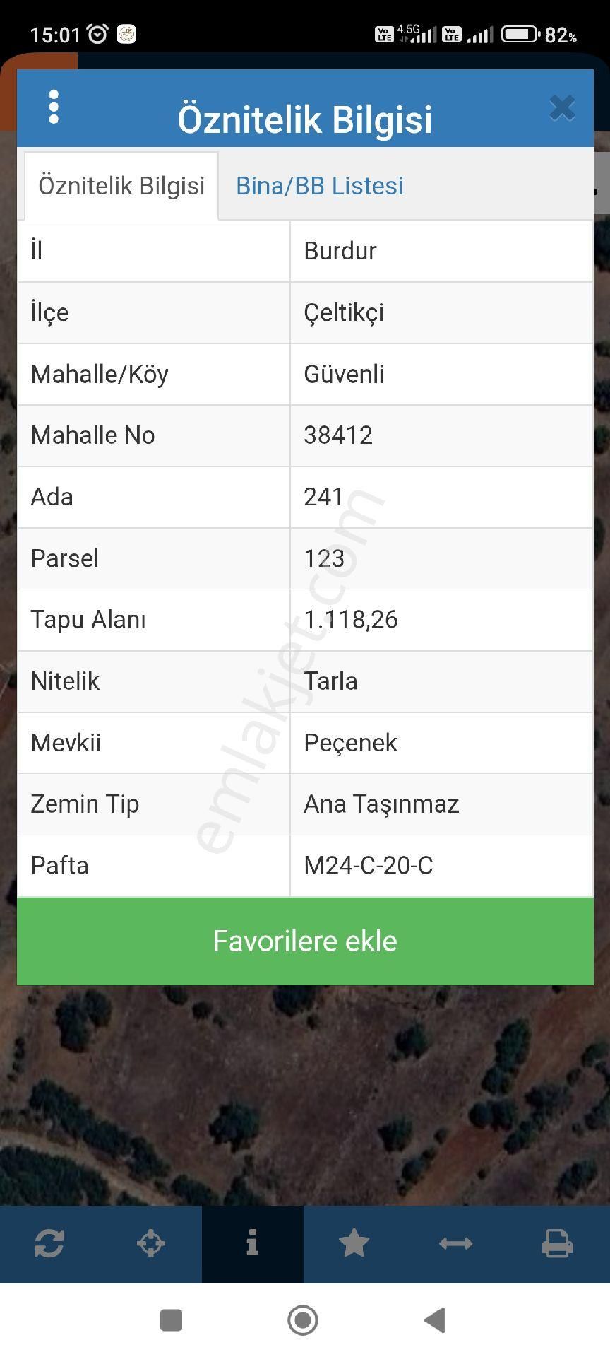 Wisrem Burdur'dan Satılık Zeytin Bahçesi - Görsel 3