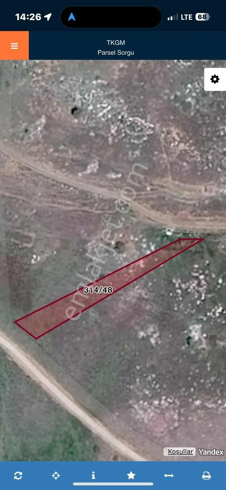 Bademli Köyünde Yol Kenarı 765 M2 Yatırıma Uygun Arsa - Görsel 2