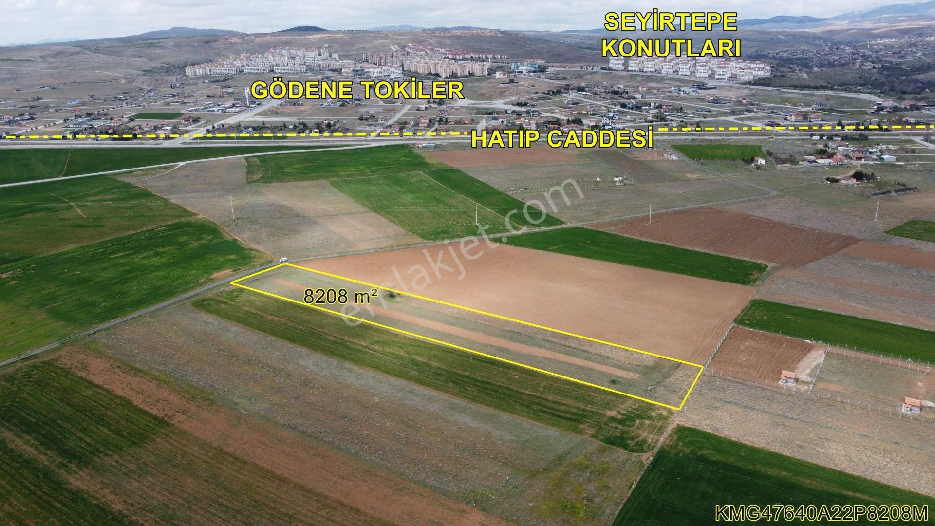 Konya / Meram / Gödene Mahallesinde 8.208 M² Müstakil Tapulu Tarla - Görsel 7