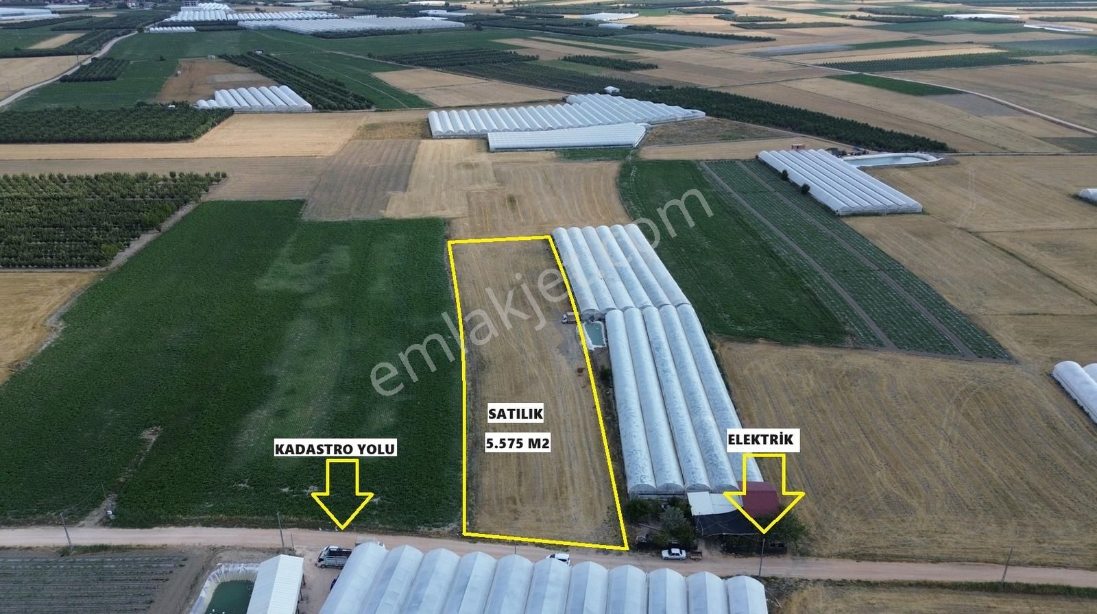 Vıp Gayrimenkul' Den Eymir Mah. 5575 M2 Elektrik Su Yol Mevcut - Görsel 5