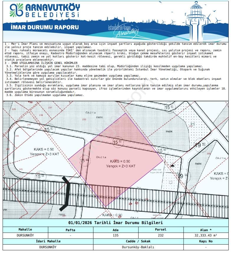Atahandan Dursunköy Kanal Planları İçinde Tepe Konumda Hisseli Tarla 275 Metre - Görsel 3