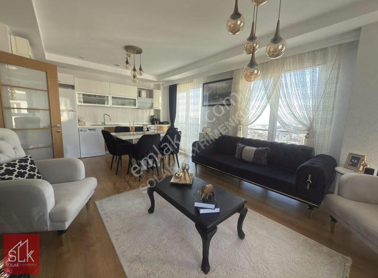 Cenk Atalay Solak'tan Full Eşyalı D.manzaralı 1+1 Statüpark - Görsel 16