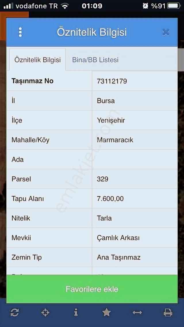 Bursa Yenişehir Marmaraçıkta En Uygun Fiyatlı Yer - Görsel 7