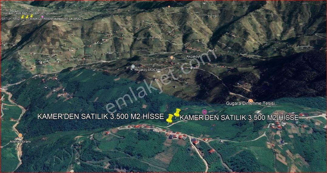 Kamer'den Trabzon,akçaabat,akçaköy Esentepe'de Satılık 7 Dönüm Hisse (açıklamayı Okuyunuz) - Görsel 10