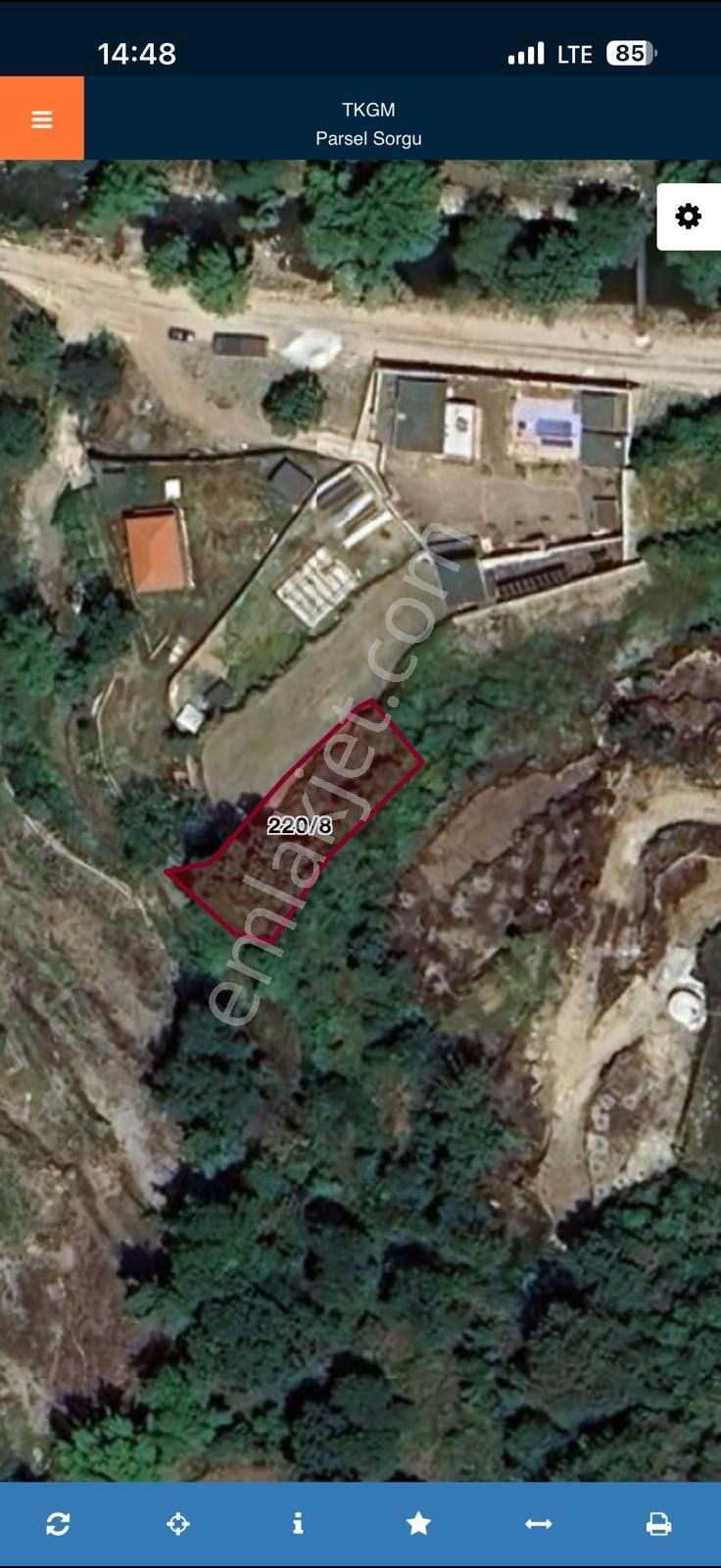 Alanya Gümüşgöze Mah. 470 M2 Akarsuya 50 Metre Yol Su Elektrik Sorunu Olmayan Satılık Tarla - Görsel 2